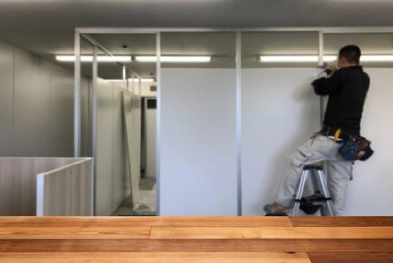 instalação de divisória de ambiente em pvc